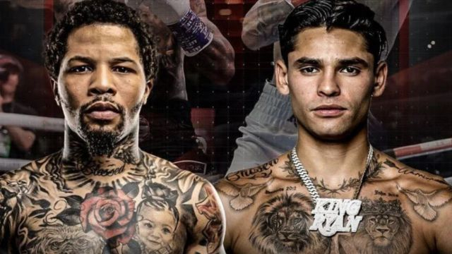 GERVONTA DAVIS VS RYAN GARCIA • HEATED FULL WEIGH IN & FACE OFF VIDEO!