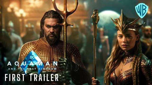 AQUAMAN 2: The Lost Kingdom – First Trailer (2023) Jason Momoa Movie | Warner Bros (HD)