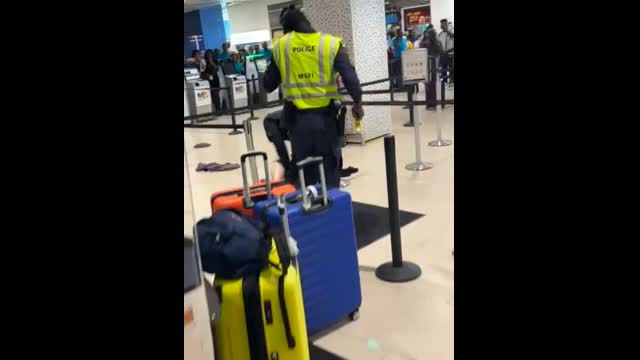 Women Flipping Out in The Airport