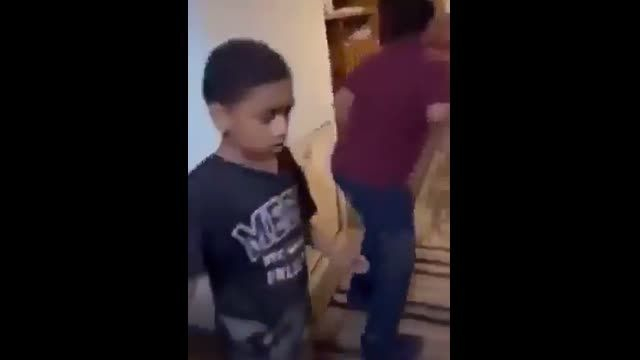 Grandson Beats up Grandmother